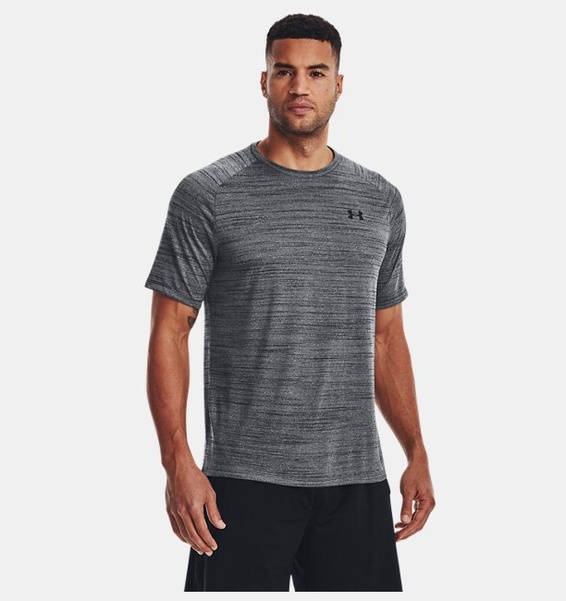 Siyah Erkek UA Tech™ 2.0 Tiger Kısa Kollu T-shirt