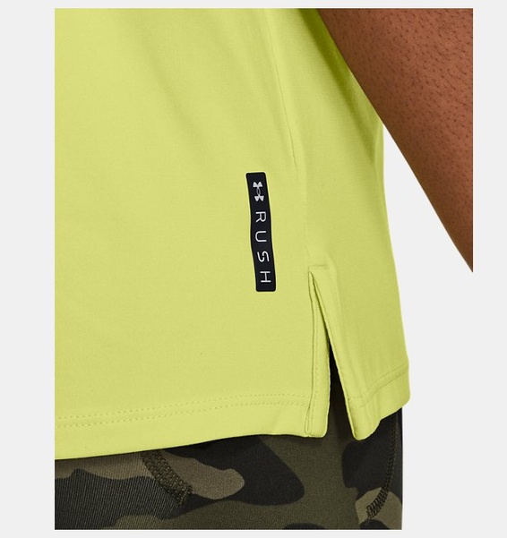 Yeşil Kadın UA Vanish Energy Kısa Kollu 2.0 T-shirt