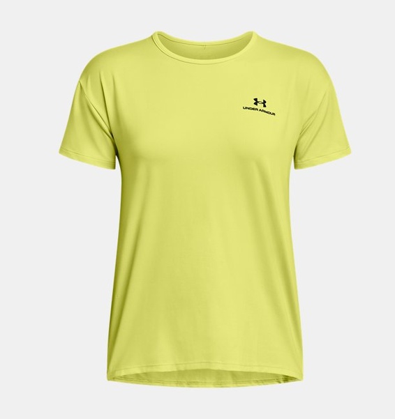 Yeşil Kadın UA Vanish Energy Kısa Kollu 2.0 T-shirt