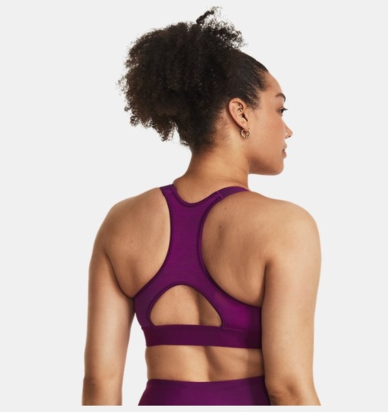 Mor Kadın UA HeatGear High Spor Sütyeni