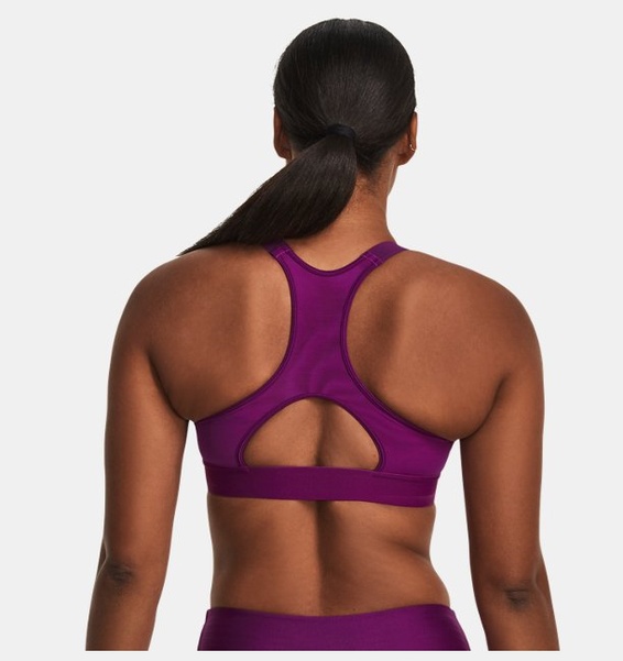 Mor Kadın UA HeatGear High Spor Sütyeni