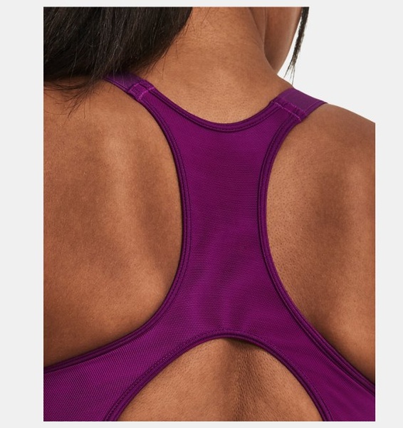 Mor Kadın UA HeatGear High Spor Sütyeni