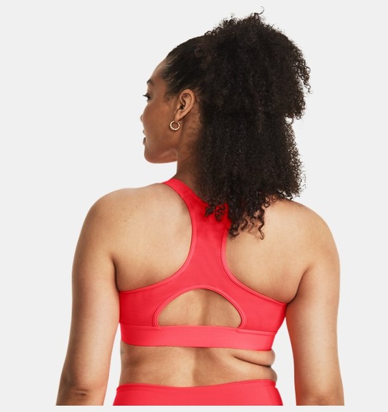 Kırmızı Kadın UA HeatGear High Spor Sütyeni