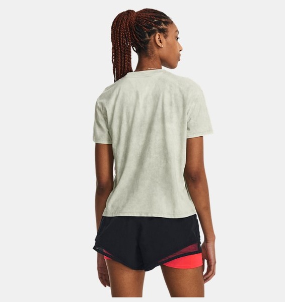 Yeşil Kadın UA Run Everywhere Graphic Kısa Kollu