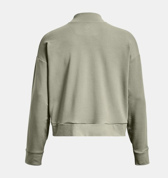 Yeşil Kadın UA Rival Terry Mock Bisiklet Yaka