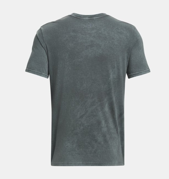 Gri Erkek UA Elevated Core Wash Kısa Kollu