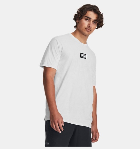 Gri Erkek UA Elevated Core Wash Kısa Kollu T-shirt