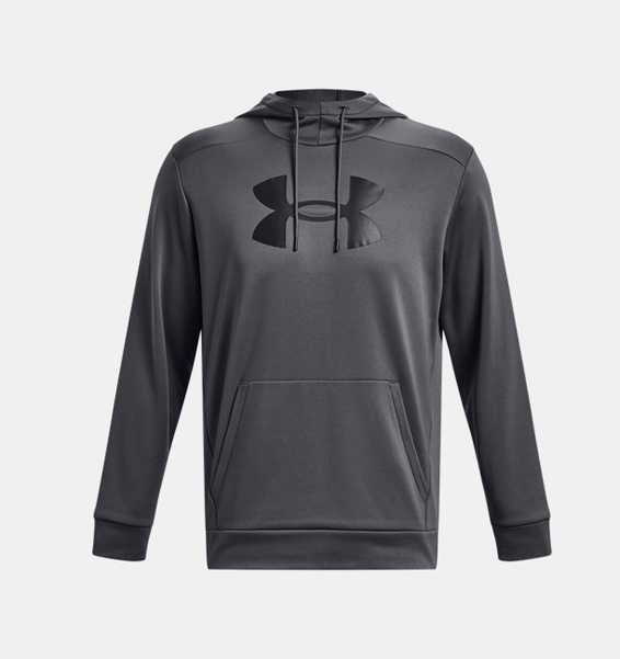 Gri Erkek UA Armour Fleece Big Logo HD Sweatshirt