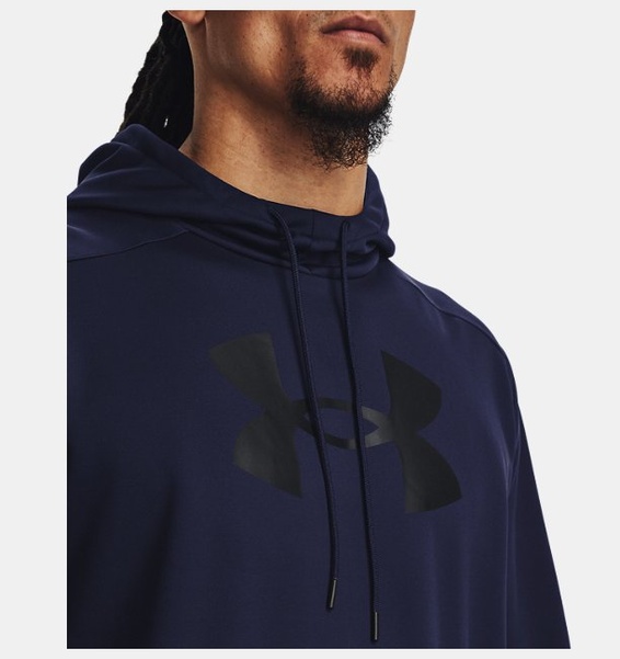 Lacivert Erkek UA Armour Fleece Big Logo HD Sweatshirt