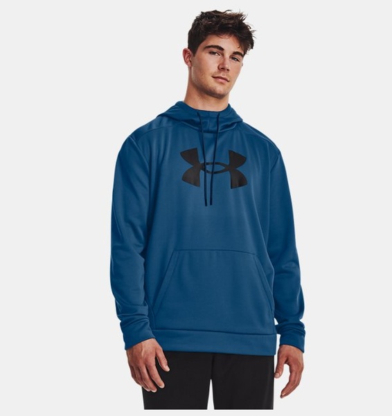 Yeşil Erkek UA Armour Fleece Big Logo HD Sweatshirt