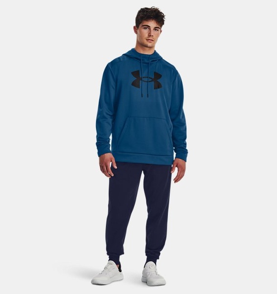 Yeşil Erkek UA Armour Fleece Big Logo HD Sweatshirt