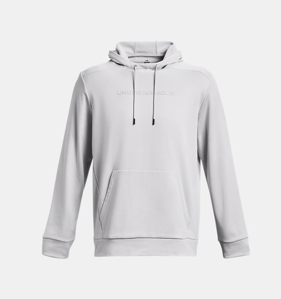 Gri Erkek Armour Fleece® Graphic Kapüşonlu Üst