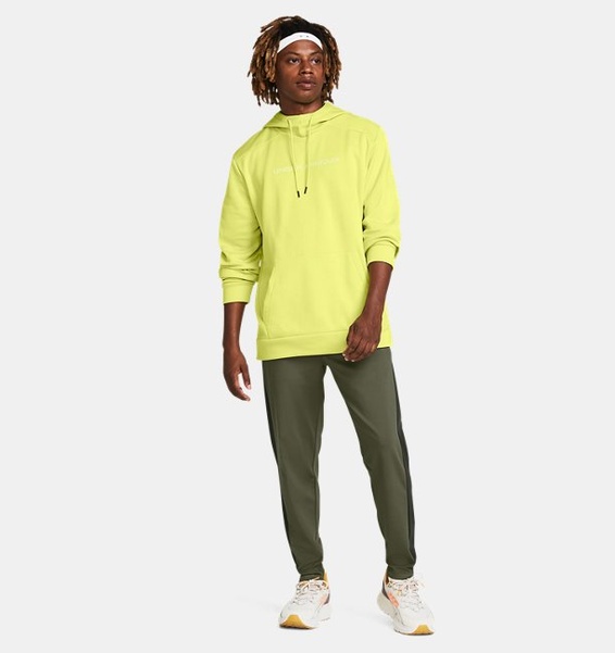 Yeşil Erkek Armour Fleece® Graphic Kapüşonlu Üst