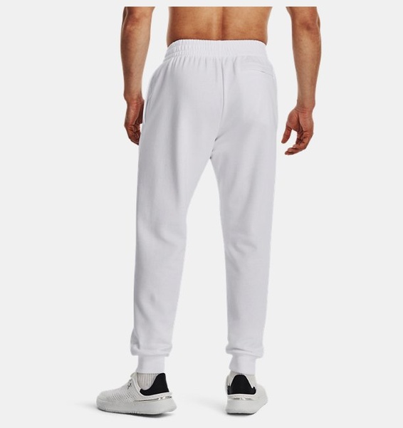 Beyaz Erkek UA Rival Fleece Eşofman Altı