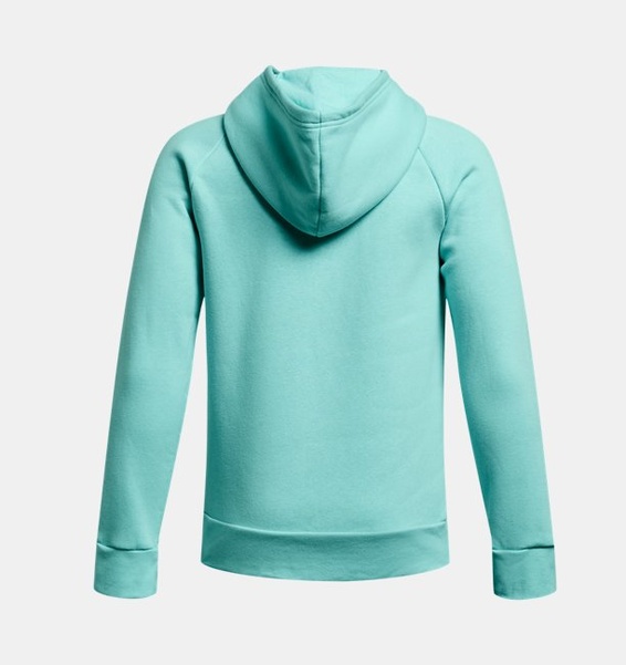 Turkuaz Erkek Çocuk UA Rival Fleece Kapüşonlu Üst