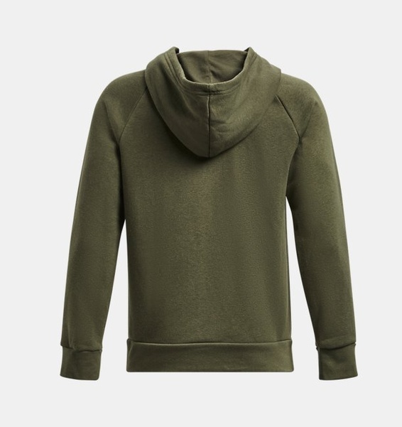 Haki Erkek Çocuk UA Rival Fleece Kapüşonlu Üst