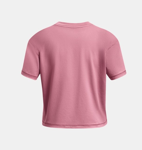 Pembe Kız Çocuk UA Motion Kısa Kollu