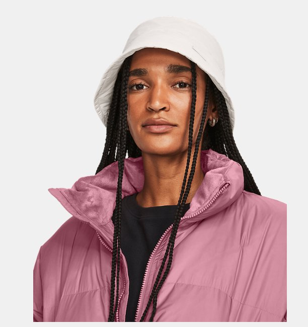 Unisex UA Insulated Ayarlanabilir Balıkçı Şapkası Beyaz