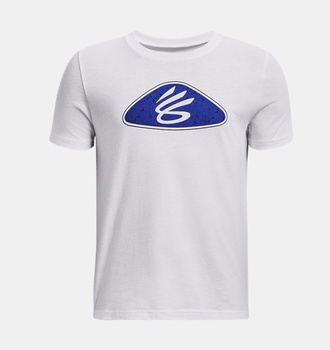 Erkek Çocuk Curry Logo Kısa Kollu T-shirt