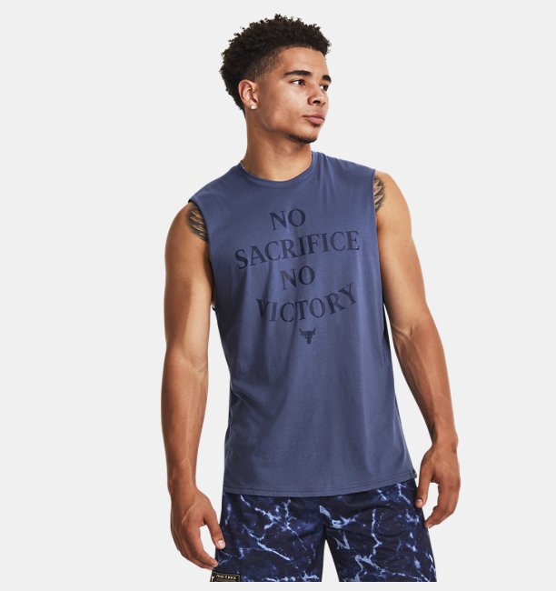 Erkek Project Rock Show Me Sweat Atlet Mavi