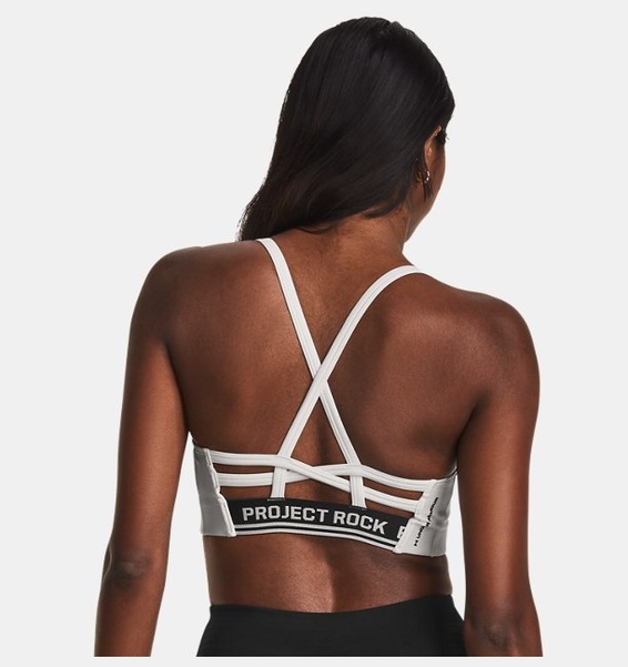 Gri Kadın Project Rock All Train Crossback Sütyen