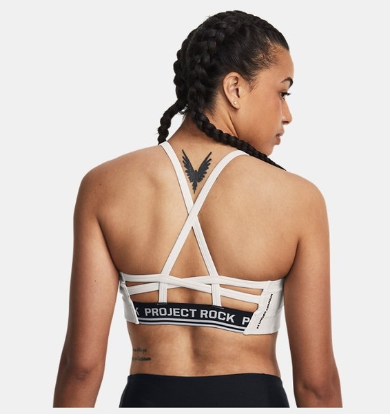 Gri Kadın Project Rock All Train Crossback Sütyen