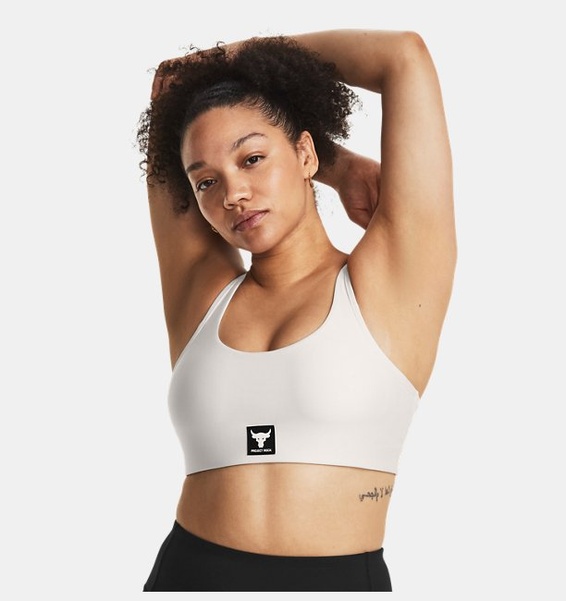 Gri Kadın Project Rock All Train Crossback Sütyen