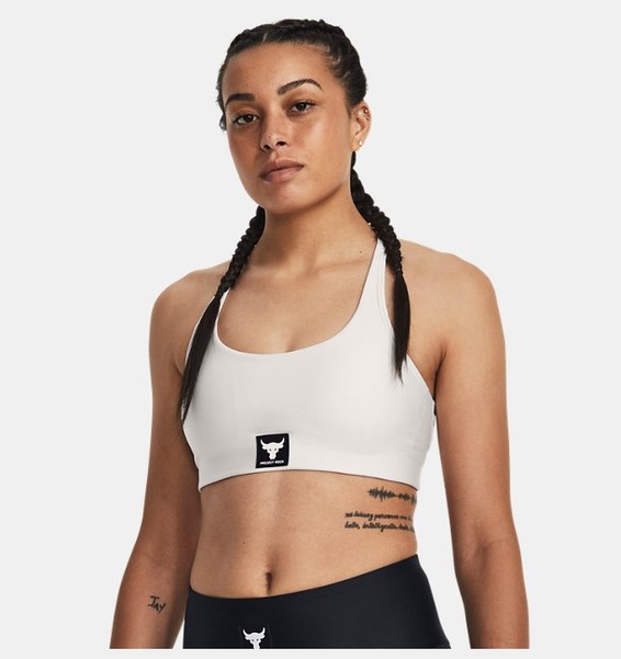 Gri Kadın Project Rock All Train Crossback Sütyen