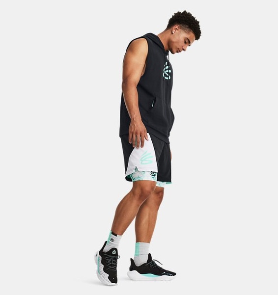 Siyah Erkek Curry Splash Şort