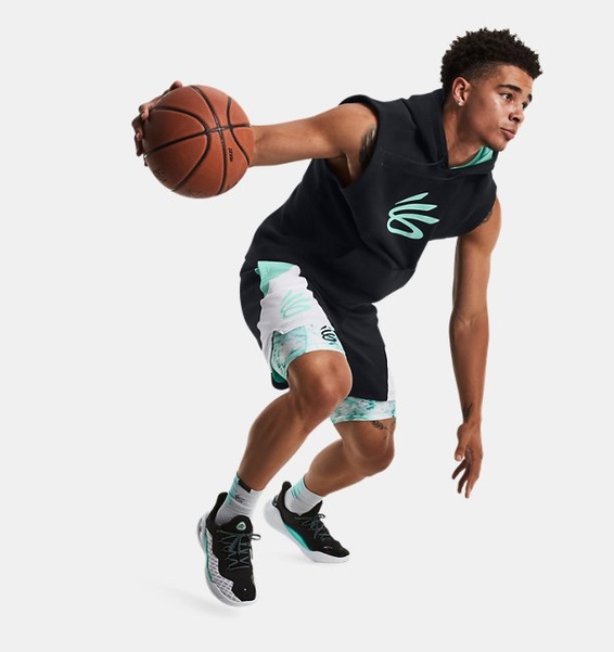 Siyah Erkek Curry Splash Şort