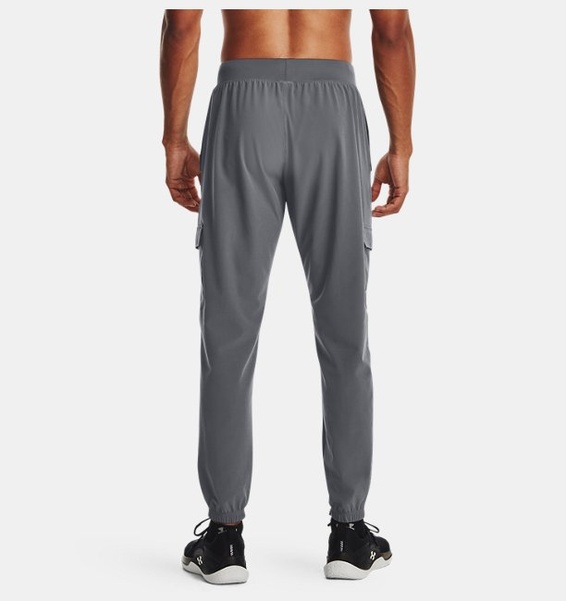 Gri Erkek UA Stretch Dokuma Cargo Eşofman Altı