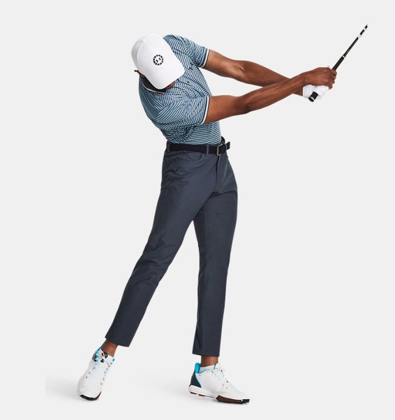 Gri Erkek UA Playoff 3.0 Rib Polo