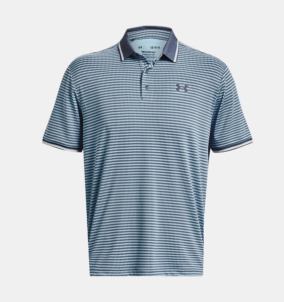 Gri Erkek UA Playoff 3.0 Rib Polo
