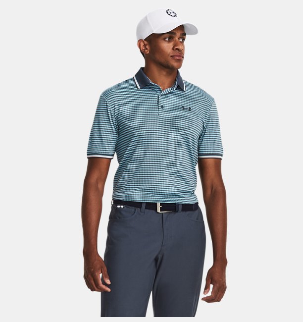 Erkek UA Playoff 3.0 Rib Polo Gri