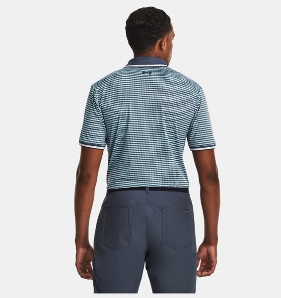 Gri Erkek UA Playoff 3.0 Rib Polo