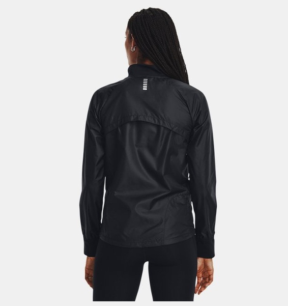 Siyah Kadın UA Storm Insulated Run Hibrit Mont