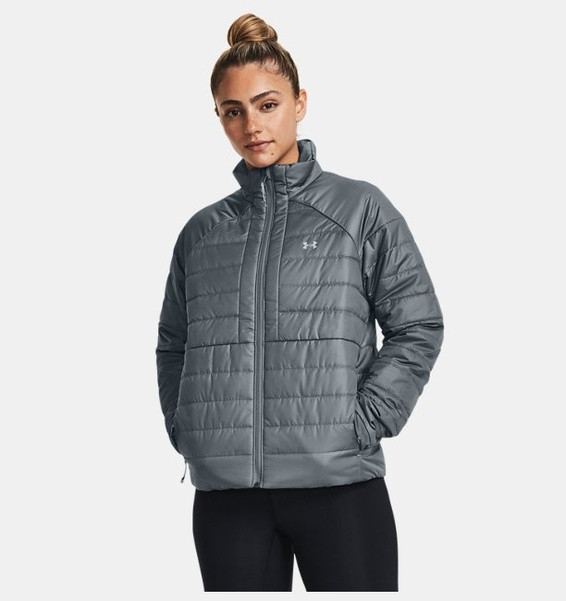 Yeşil Kadın UA Storm Insulated Mont