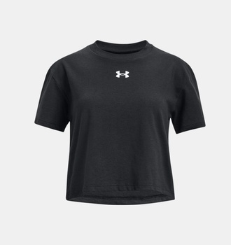 Çocuk UA Crop Sportswear Kısa Kollu T-shirt