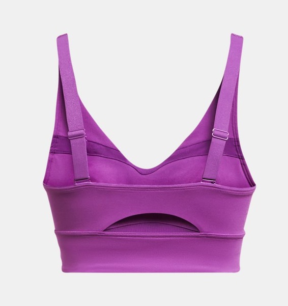 Mor Kadın UA SmartForm Evolution Mid Longline CF Spor Sütyeni