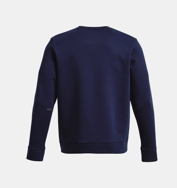 Lacivert Erkek UA Unstoppable Fleece Bisiklet Yaka
