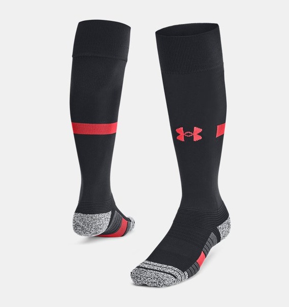 Siyah Unisex UA Magnetico Pocket Over-The-Calf Çorap