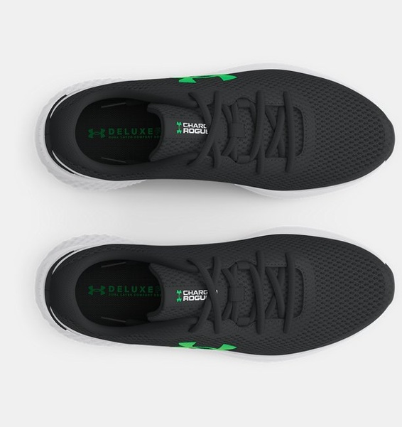 Beyaz Erkek UA Charged Rogue 3 Koşu Ayakkabısı