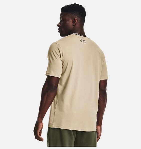 Yeşil Erkek UA GL Foundation Kısa Kollu T-shirt