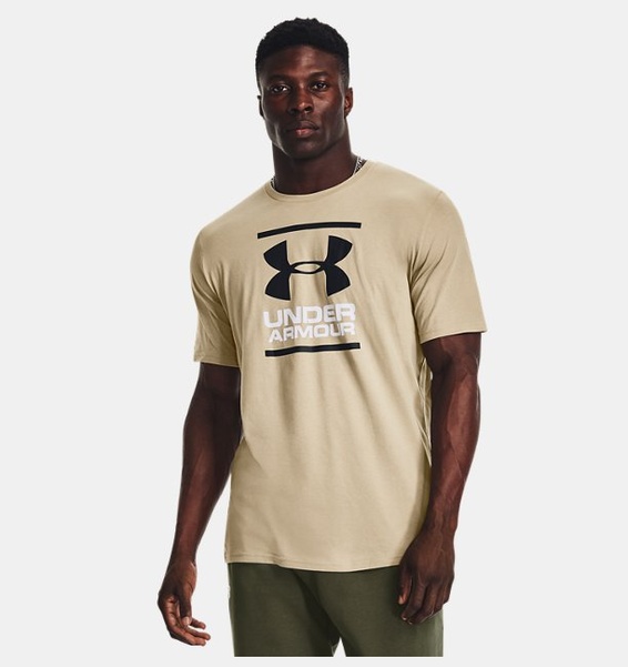 Yeşil Erkek UA GL Foundation Kısa Kollu T-shirt