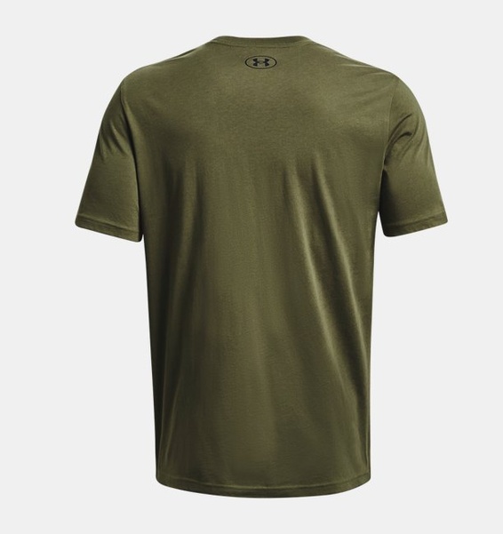 Yeşil Erkek UA Sportstyle Logo Kısa Kollu T-shirt