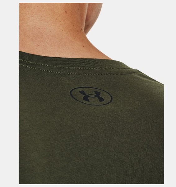 Yeşil Erkek UA Sportstyle Logo Kısa Kollu T-shirt