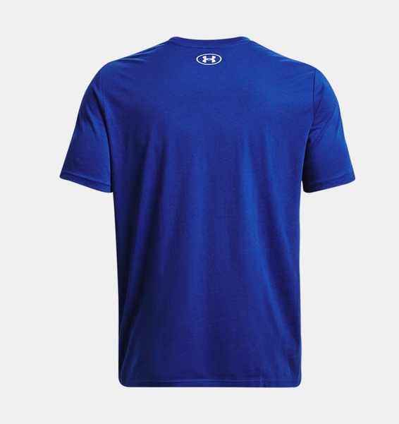 Mavi Erkek UA Sportstyle Logo Kısa Kollu T-shirt