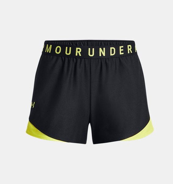Siyah Kadın UA Play Up 3.0 Şort
