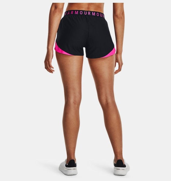 Siyah Kadın UA Play Up 3.0 Şort