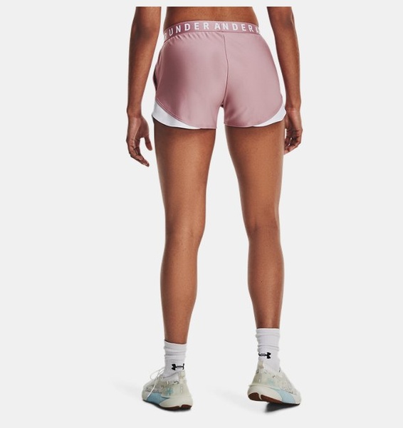 Pembe Kadın UA Play Up 3.0 Şort